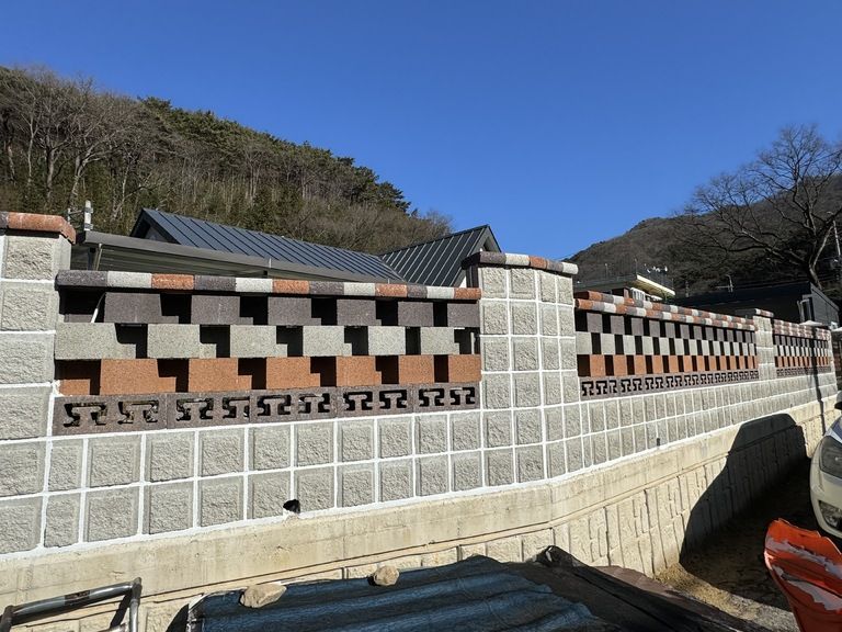 #70 [광주 동구] 주택담장 휀스형타입 시공완료
