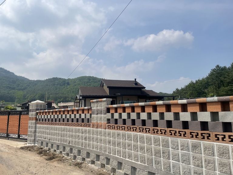 (1) 풍경벽돌_휀스형_도면(H-1.465m)