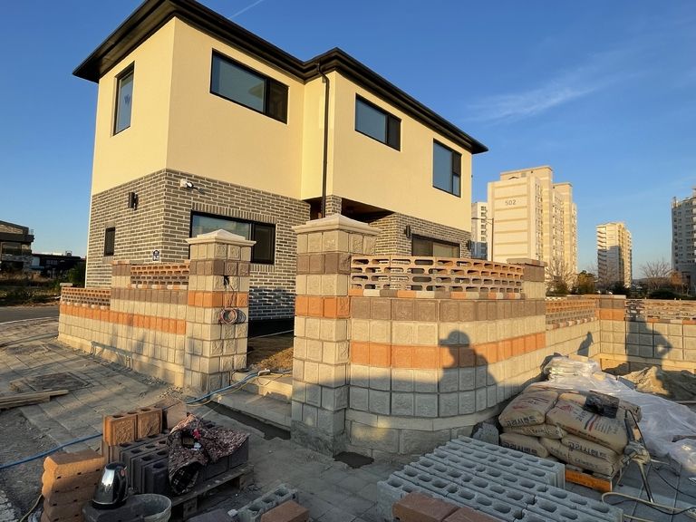 #64 [전남 나주] 세종벽돌 ㅂ자 담장쌓기