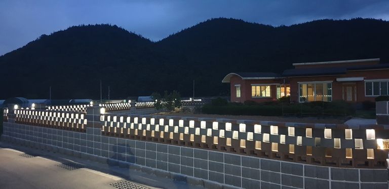 #2 [전남 화순] 멋진 휀스형 LED담장