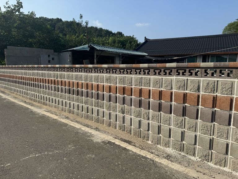 [전남 나주] 체스블럭 신형 새뜰마을사업 현장
